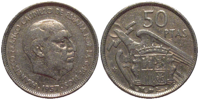 Spain 50 pesetas