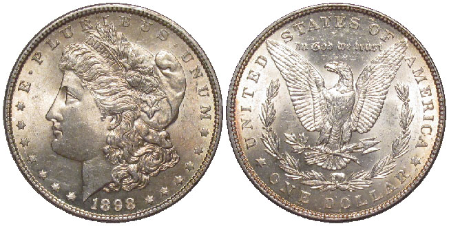 United States dollar 1898