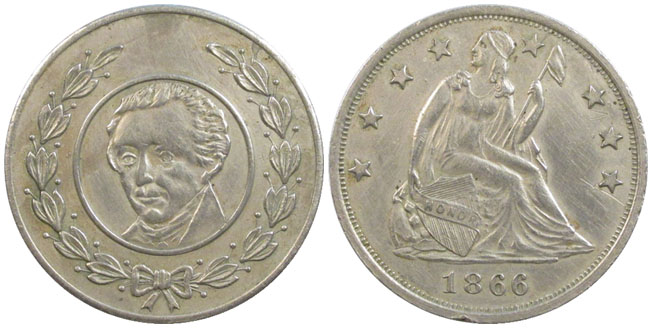 LARSC President Monroe prop coin
